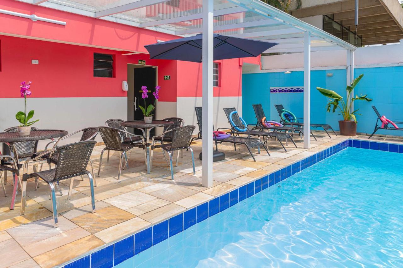 Pousada Sol Da Enseada Guaruja Inn - Piscina Aquecida Guarujá Exterior foto