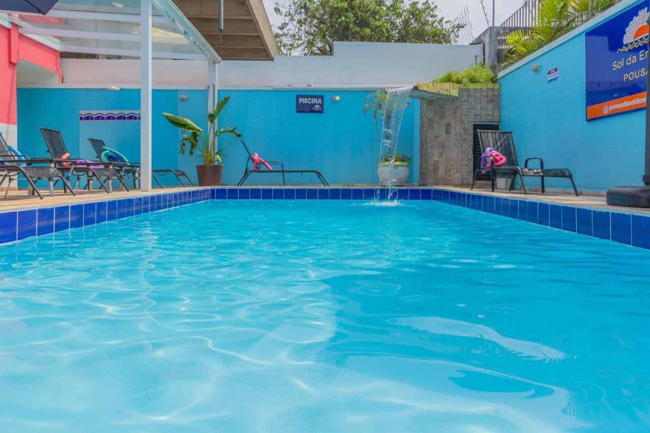 Pousada Sol Da Enseada Guaruja Inn - Piscina Aquecida Guarujá Exterior foto